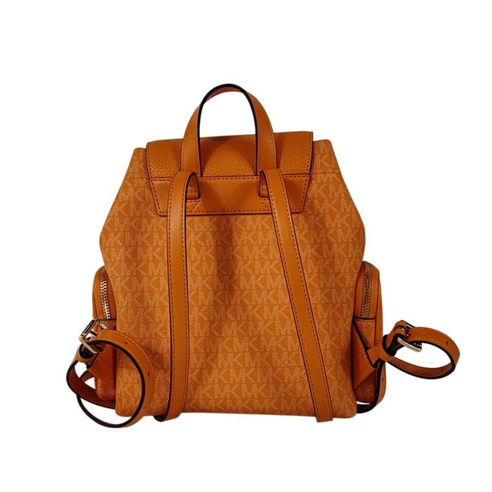 Michael Kors Merritt Logo Cargo Backpack Orange OS-11778511914-1399342-$380 - Picture 2 of 2